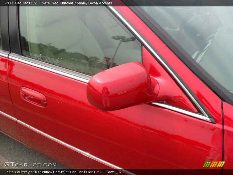 Crystal Red Tintcoat / Shale/Cocoa Accents 2011 Cadillac DTS