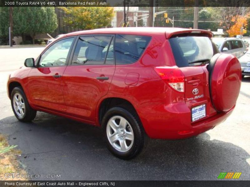 Barcelona Red Pearl / Ash 2008 Toyota RAV4 V6 4WD