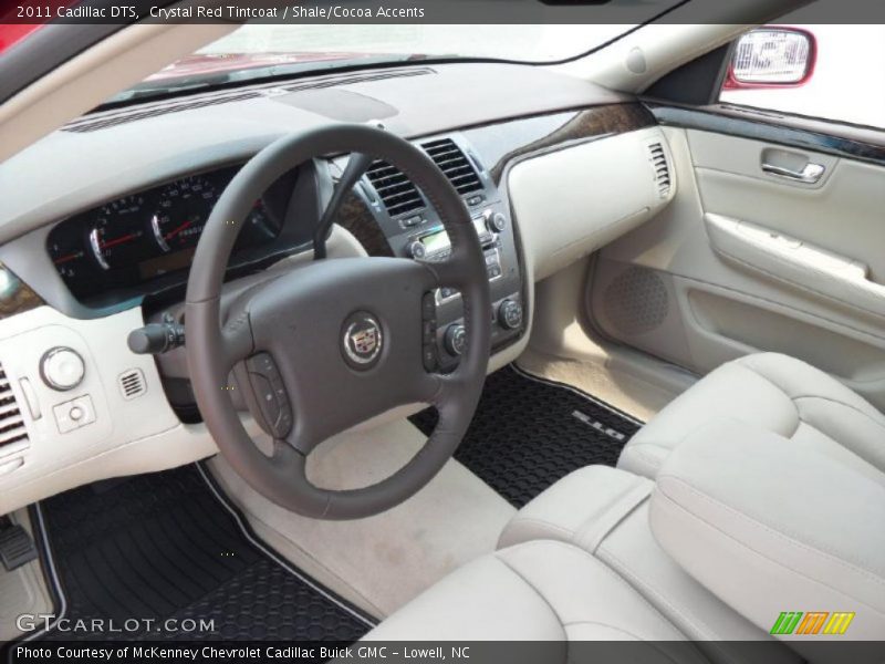 Crystal Red Tintcoat / Shale/Cocoa Accents 2011 Cadillac DTS