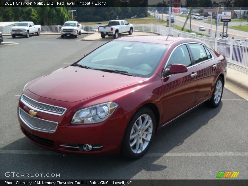 Red Jewel Tintcoat / Ebony 2011 Chevrolet Malibu LTZ