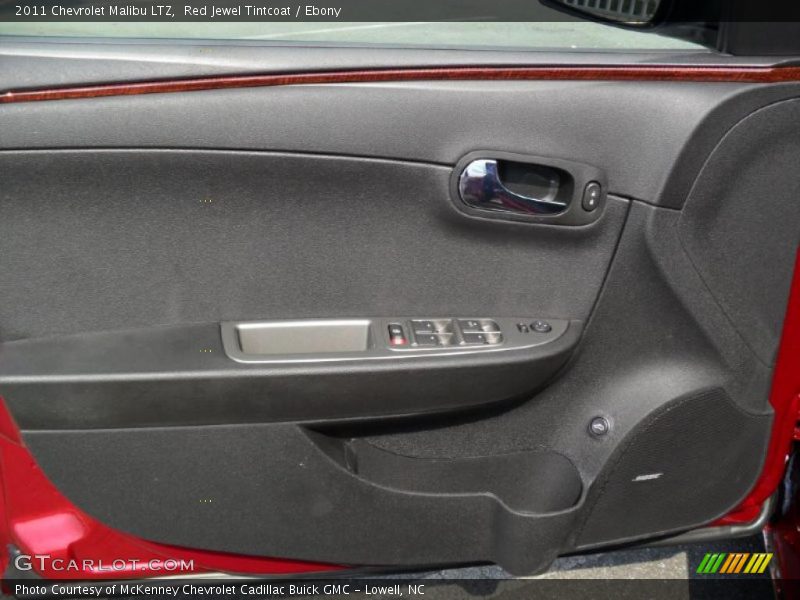 Red Jewel Tintcoat / Ebony 2011 Chevrolet Malibu LTZ