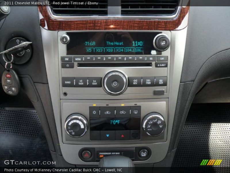 Red Jewel Tintcoat / Ebony 2011 Chevrolet Malibu LTZ