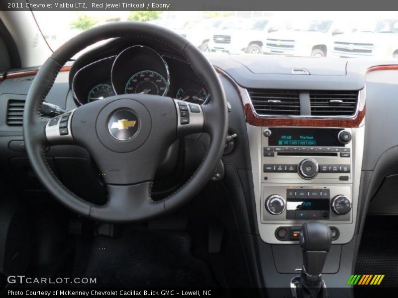 Red Jewel Tintcoat / Ebony 2011 Chevrolet Malibu LTZ