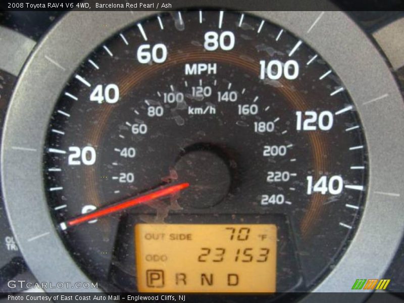 Barcelona Red Pearl / Ash 2008 Toyota RAV4 V6 4WD