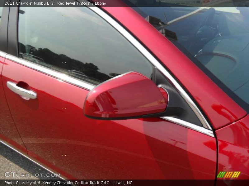 Red Jewel Tintcoat / Ebony 2011 Chevrolet Malibu LTZ