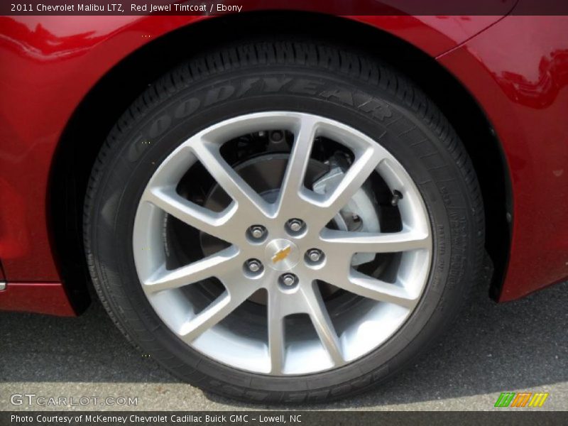Red Jewel Tintcoat / Ebony 2011 Chevrolet Malibu LTZ