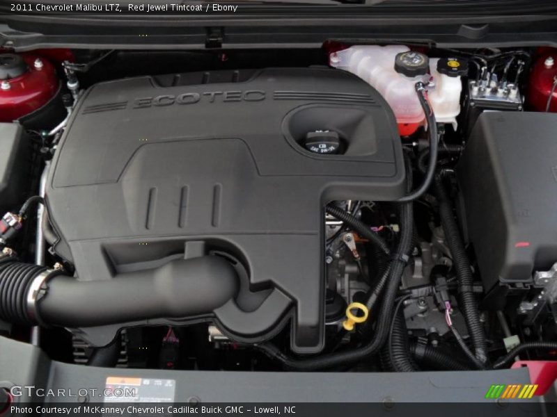 Red Jewel Tintcoat / Ebony 2011 Chevrolet Malibu LTZ