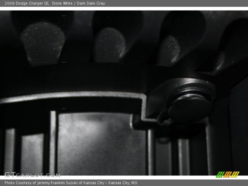 Stone White / Dark Slate Gray 2009 Dodge Charger SE