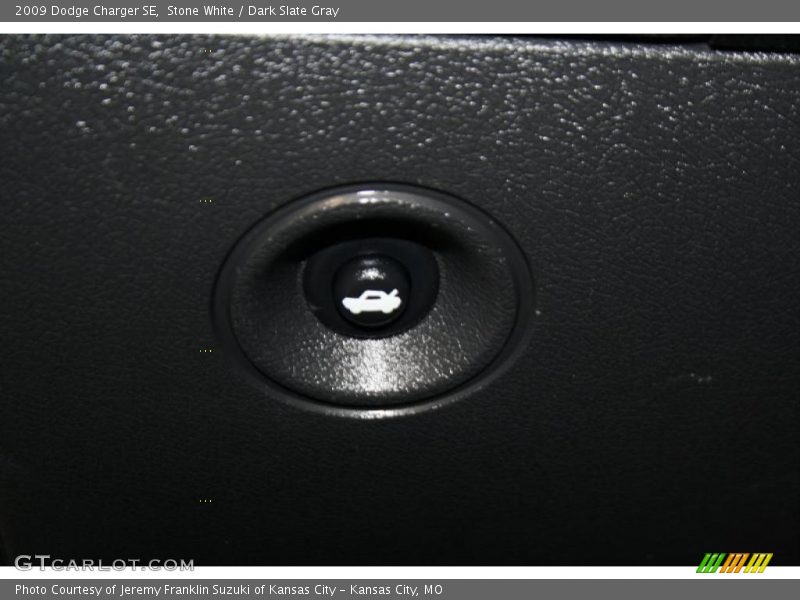 Stone White / Dark Slate Gray 2009 Dodge Charger SE