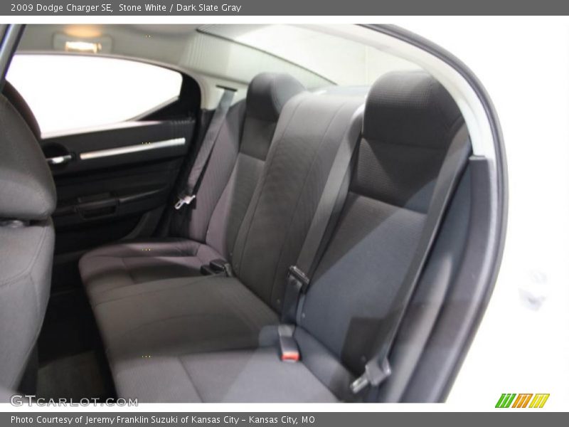 Stone White / Dark Slate Gray 2009 Dodge Charger SE