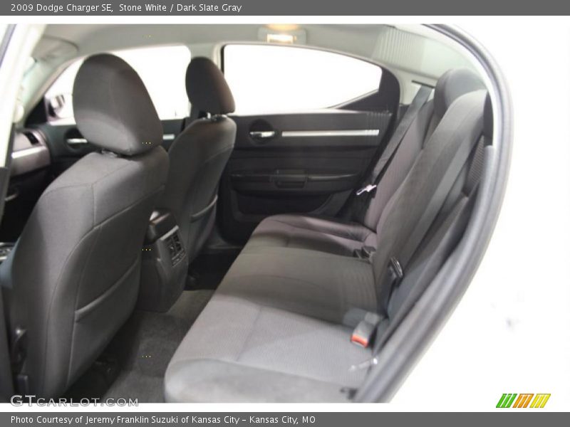 Stone White / Dark Slate Gray 2009 Dodge Charger SE