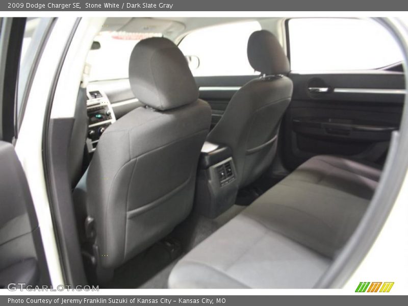 Stone White / Dark Slate Gray 2009 Dodge Charger SE