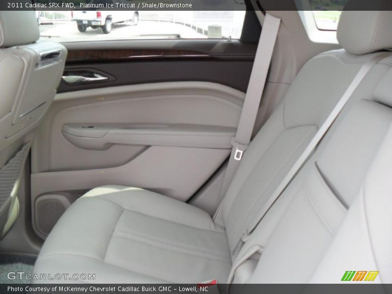 Platinum Ice Tricoat / Shale/Brownstone 2011 Cadillac SRX FWD