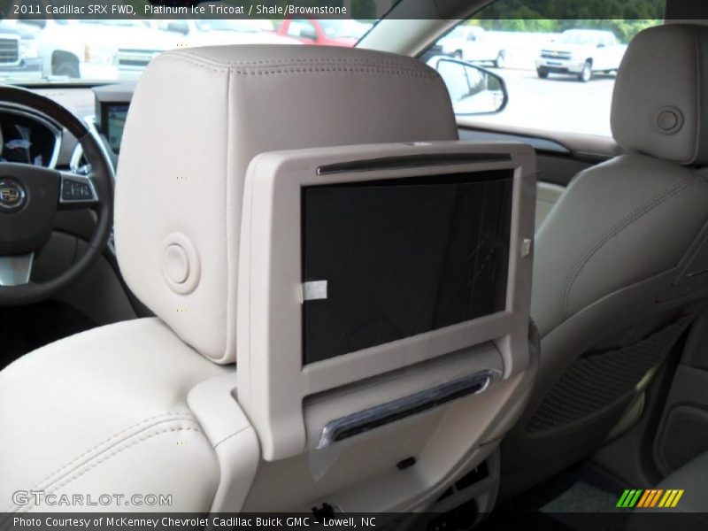 Platinum Ice Tricoat / Shale/Brownstone 2011 Cadillac SRX FWD