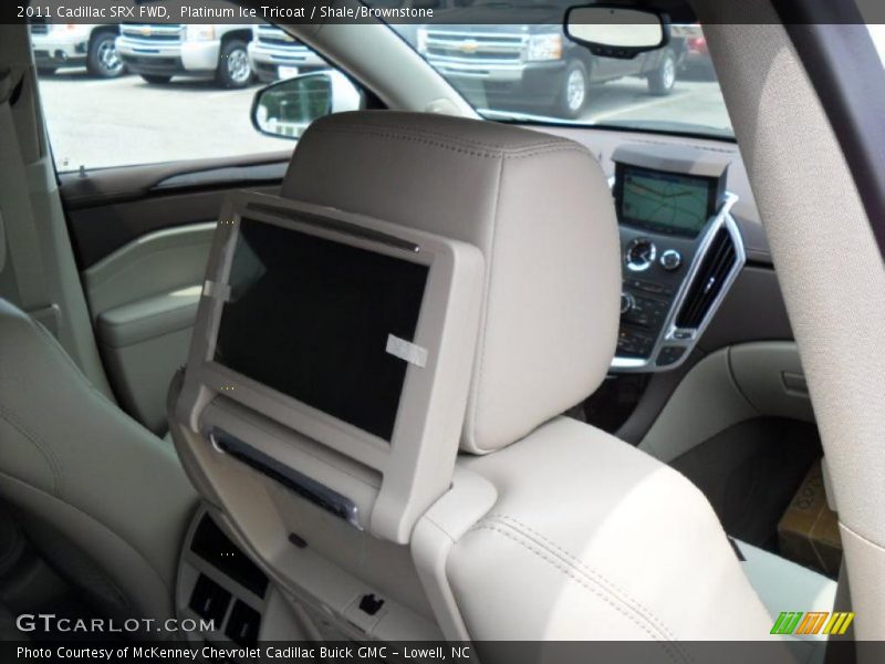 Platinum Ice Tricoat / Shale/Brownstone 2011 Cadillac SRX FWD