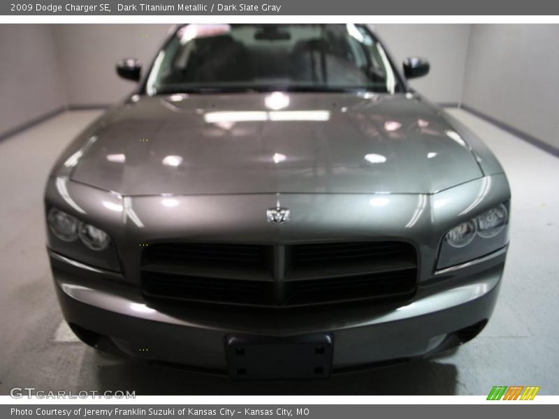 Dark Titanium Metallic / Dark Slate Gray 2009 Dodge Charger SE