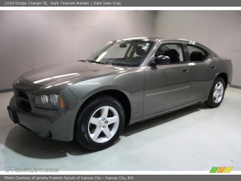 Dark Titanium Metallic / Dark Slate Gray 2009 Dodge Charger SE