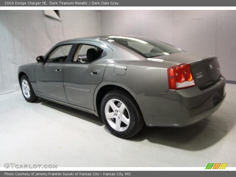 Dark Titanium Metallic / Dark Slate Gray 2009 Dodge Charger SE