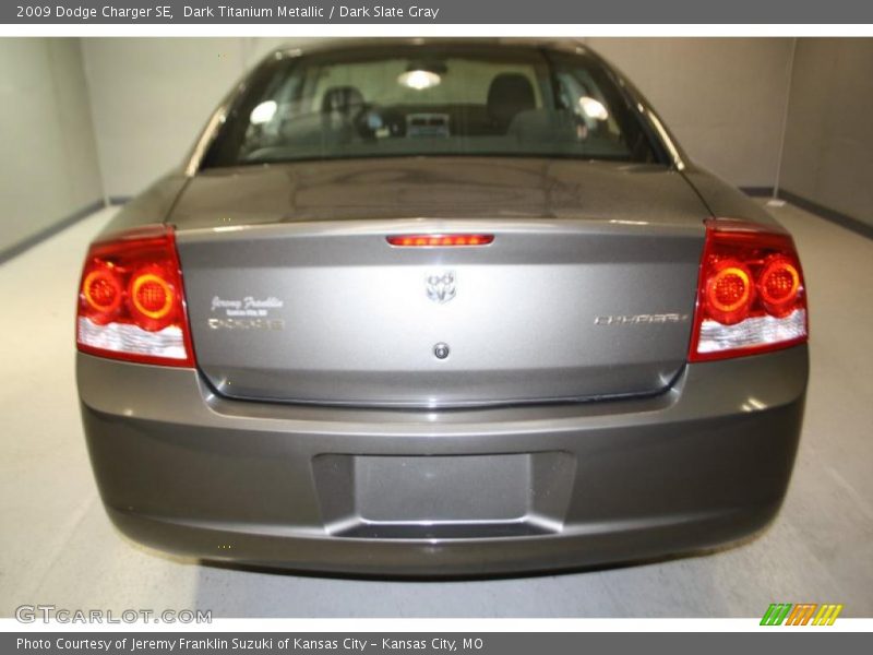 Dark Titanium Metallic / Dark Slate Gray 2009 Dodge Charger SE