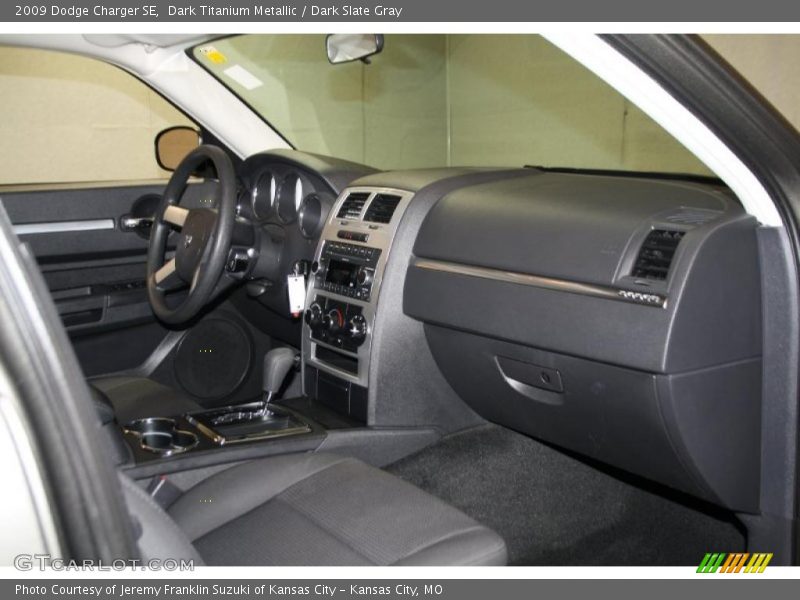 Dark Titanium Metallic / Dark Slate Gray 2009 Dodge Charger SE