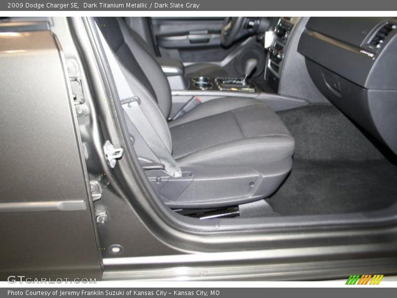 Dark Titanium Metallic / Dark Slate Gray 2009 Dodge Charger SE