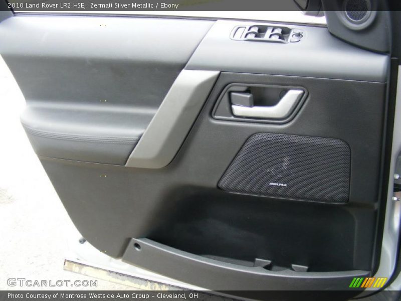 Zermatt Silver Metallic / Ebony 2010 Land Rover LR2 HSE