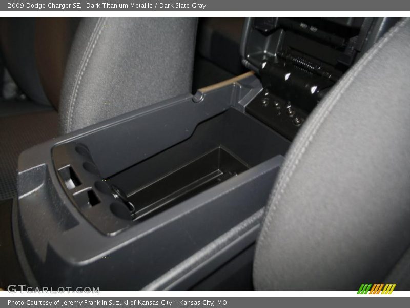 Dark Titanium Metallic / Dark Slate Gray 2009 Dodge Charger SE