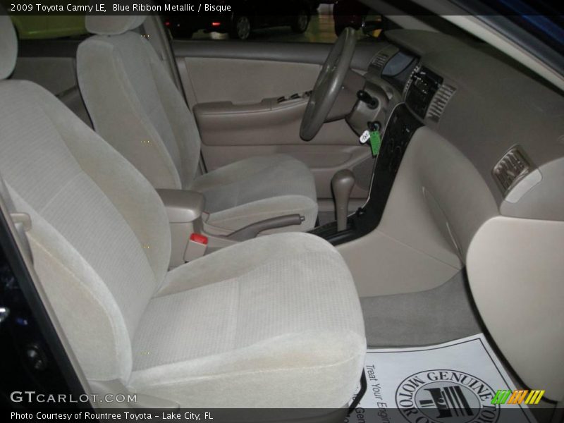 Blue Ribbon Metallic / Bisque 2009 Toyota Camry LE
