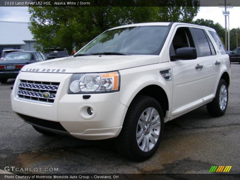 Alaska White / Storm 2010 Land Rover LR2 HSE