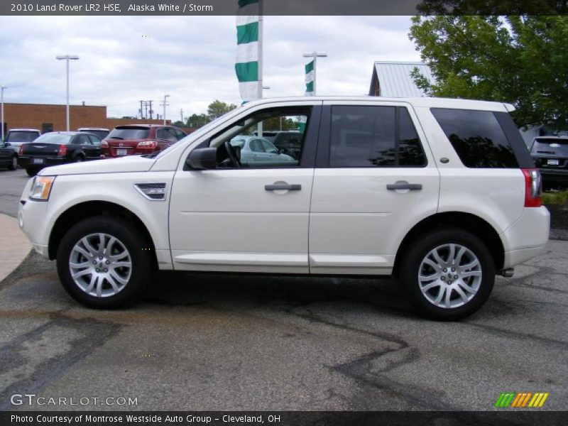 Alaska White / Storm 2010 Land Rover LR2 HSE