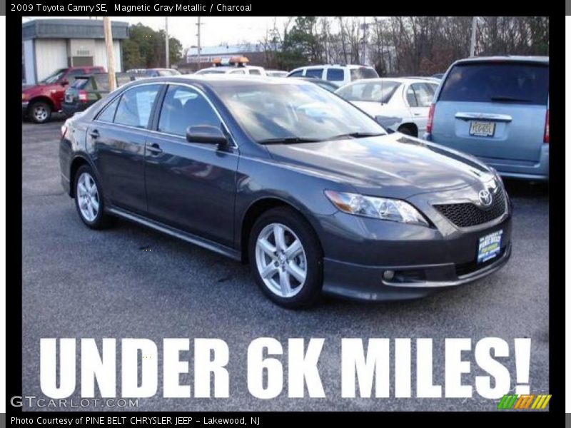 Magnetic Gray Metallic / Charcoal 2009 Toyota Camry SE