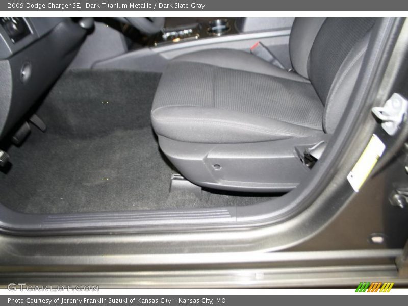 Dark Titanium Metallic / Dark Slate Gray 2009 Dodge Charger SE