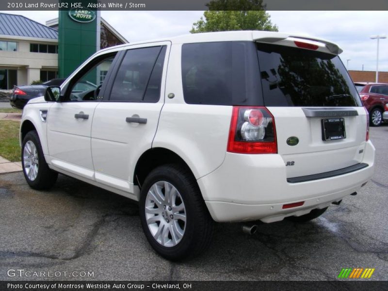 Alaska White / Storm 2010 Land Rover LR2 HSE