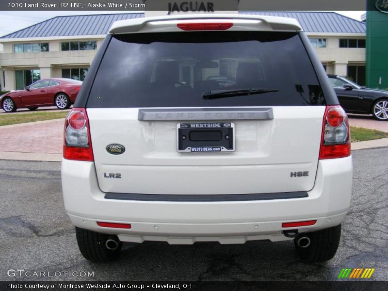 Alaska White / Storm 2010 Land Rover LR2 HSE