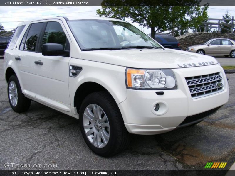 Alaska White / Storm 2010 Land Rover LR2 HSE