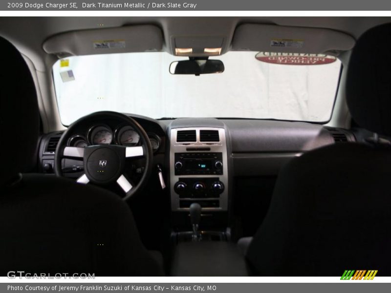 Dark Titanium Metallic / Dark Slate Gray 2009 Dodge Charger SE