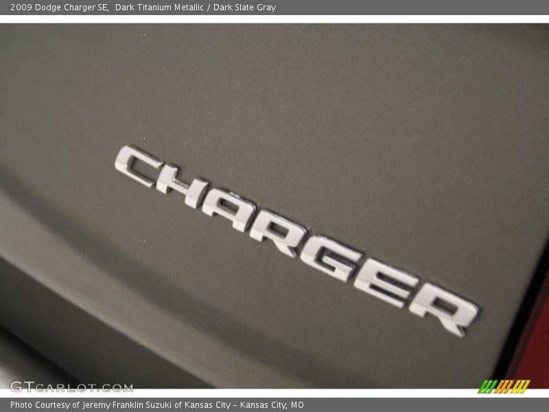 Dark Titanium Metallic / Dark Slate Gray 2009 Dodge Charger SE