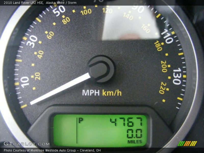 Alaska White / Storm 2010 Land Rover LR2 HSE
