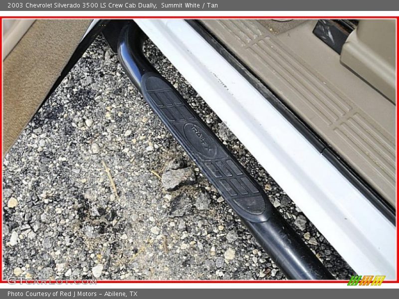 Summit White / Tan 2003 Chevrolet Silverado 3500 LS Crew Cab Dually