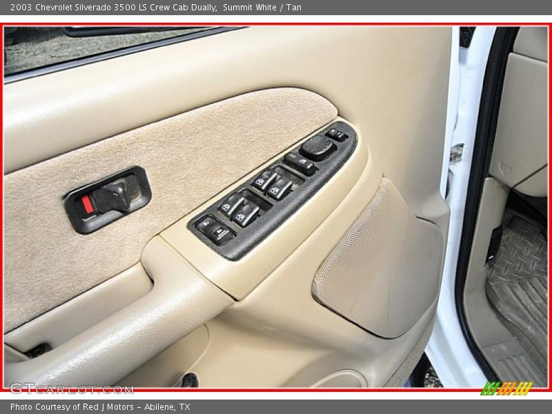 Summit White / Tan 2003 Chevrolet Silverado 3500 LS Crew Cab Dually