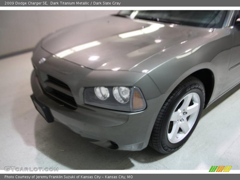 Dark Titanium Metallic / Dark Slate Gray 2009 Dodge Charger SE