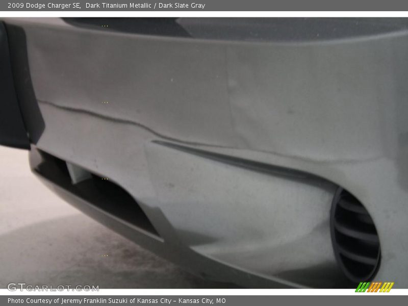 Dark Titanium Metallic / Dark Slate Gray 2009 Dodge Charger SE