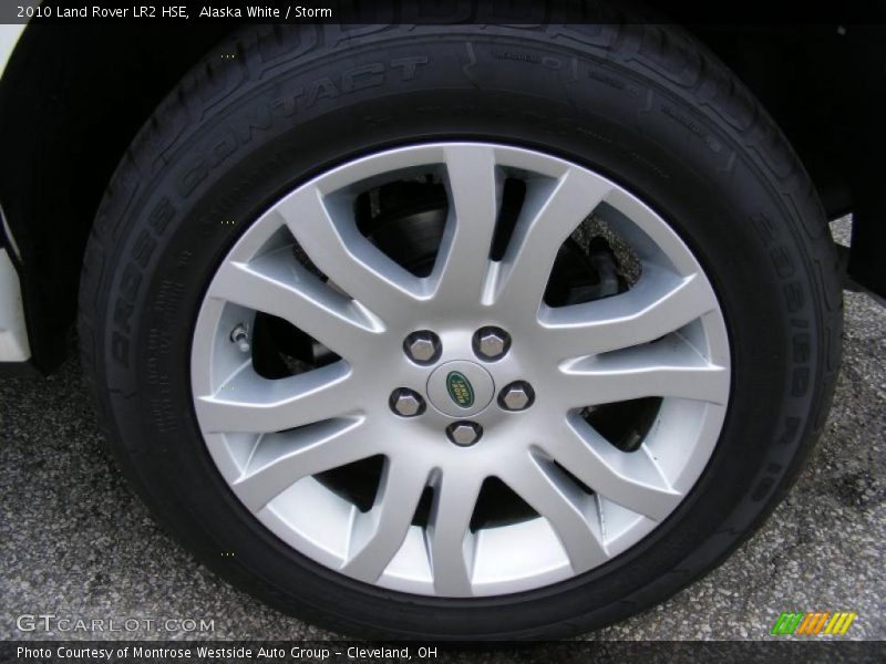 Alaska White / Storm 2010 Land Rover LR2 HSE