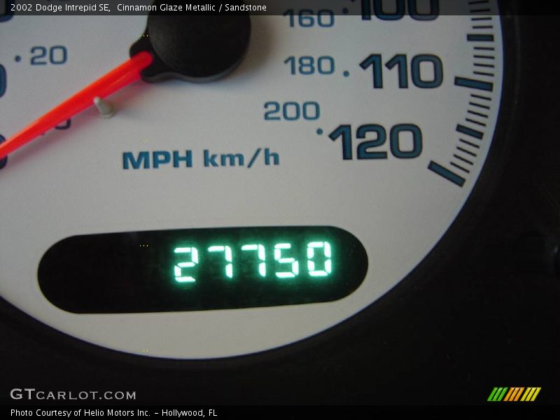 Cinnamon Glaze Metallic / Sandstone 2002 Dodge Intrepid SE