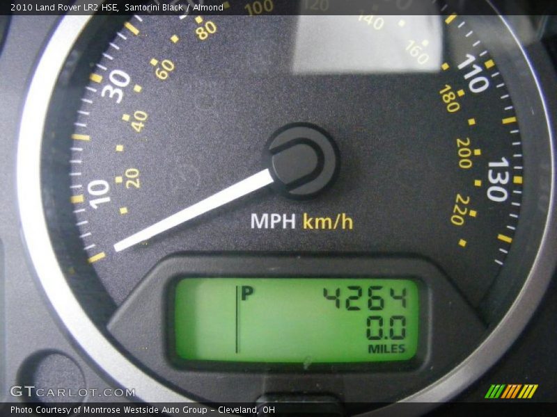 Santorini Black / Almond 2010 Land Rover LR2 HSE