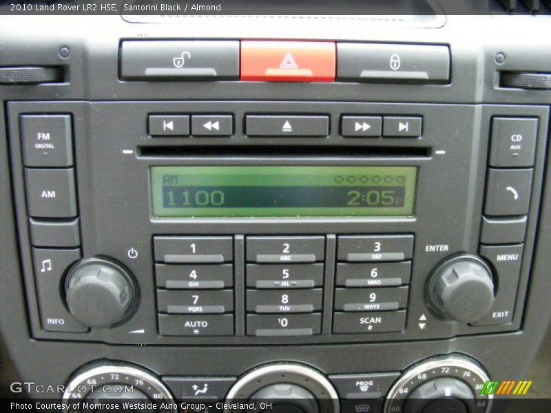 Santorini Black / Almond 2010 Land Rover LR2 HSE