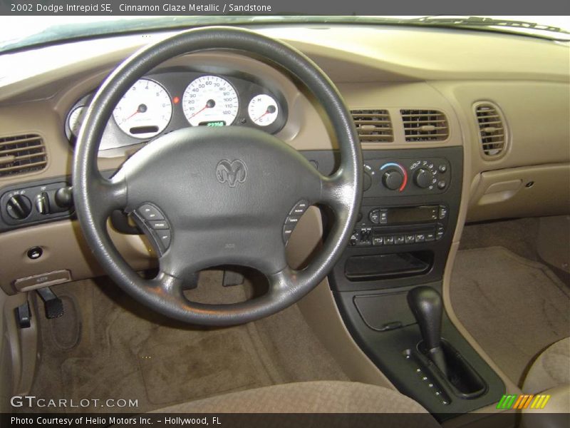 Cinnamon Glaze Metallic / Sandstone 2002 Dodge Intrepid SE