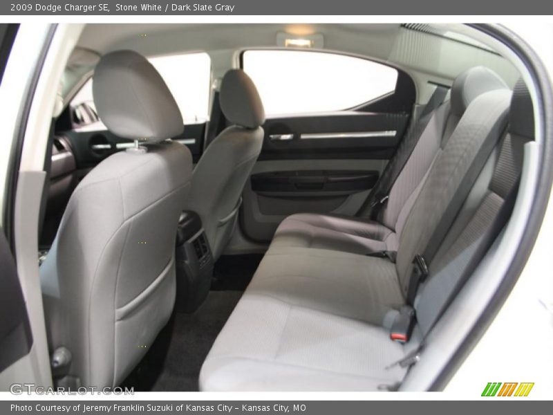 Stone White / Dark Slate Gray 2009 Dodge Charger SE