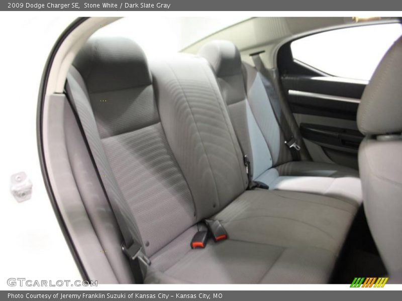 Stone White / Dark Slate Gray 2009 Dodge Charger SE