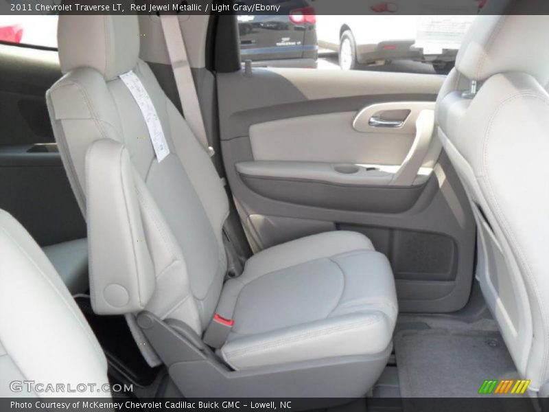 Red Jewel Metallic / Light Gray/Ebony 2011 Chevrolet Traverse LT